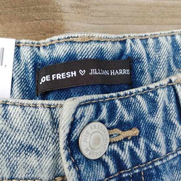 Jillian Harris x Joe Fresh Favourite Denim Shorts BNWT Women's Size 27 - Picture 9 of 11
